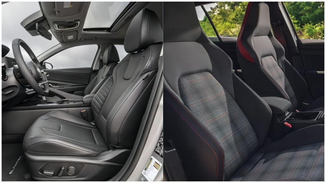 Turbocharged Showdown: Hyundai Elantra vs Volkswagen Golf GTI – A Compact Car Clash!