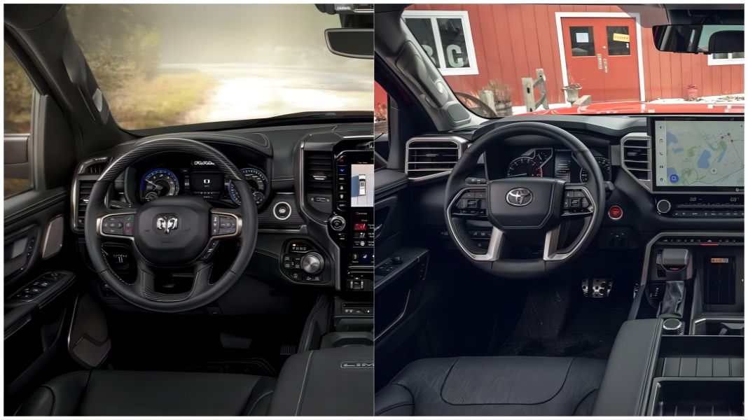 Heavyweights Collide: Ram 1500 vs Toyota Tundra – A Truck Battle of Power and Performance!