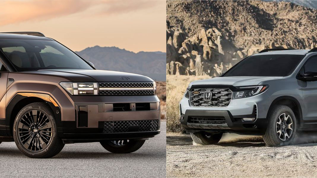 Hyundai Santa Fe vs. Honda Passport: A Clash of Midsize SUV Titans
